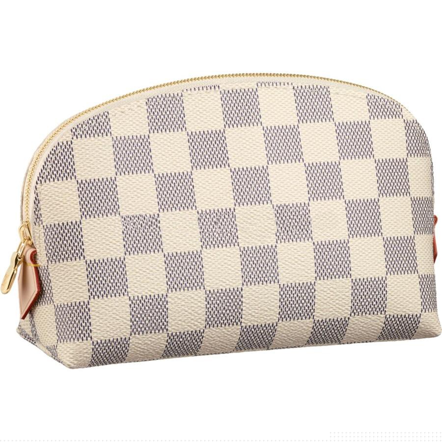 Fake Louis Vuitton Cosmetic Pouch Damier Azur Canvas N60024 Online